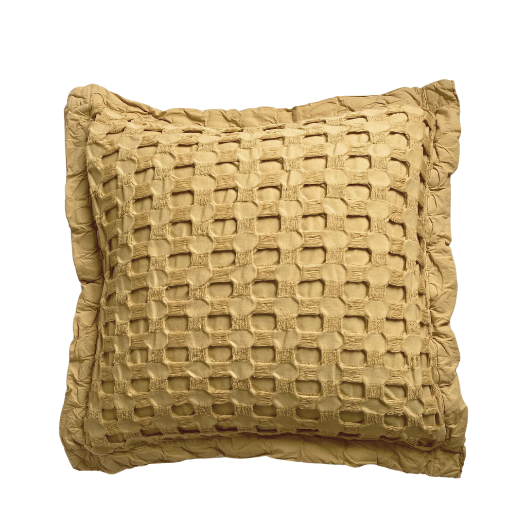 Waffle Organic Cotton Cushion