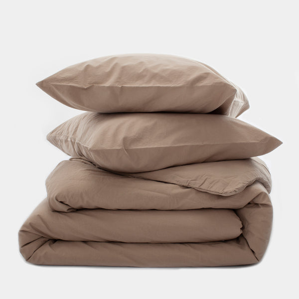 Sandstone Organic Relaxed Cotton Bed Bundle - Save 10%