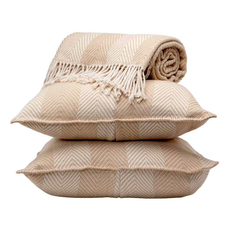 Cushion Cover Herringbone Design