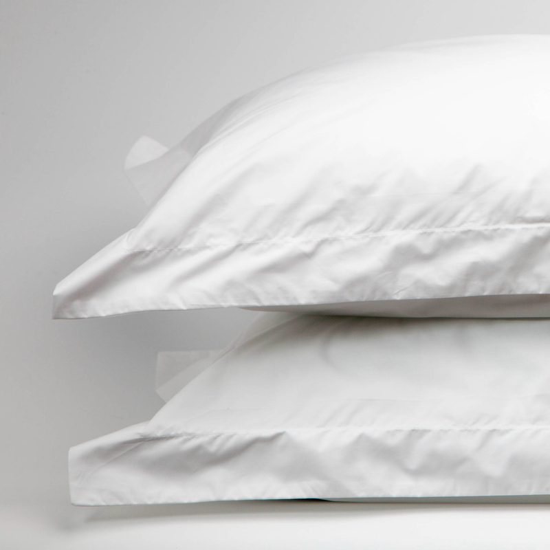 Luxury Percale Organic Cotton Oxford Pillowcase Set